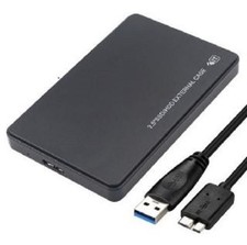 1TB External Portable Hard Drive in enclosure choose your size 100GB - 1TB picture