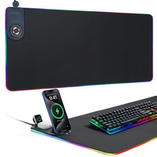 4-in-1 RGB Gaming Pad with Wireless Charging & Holder picture