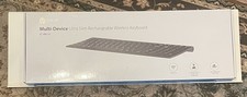 iClever IC-BK10  Multi Device Ultra Slim Rechargeable Wireless Keyboard - New picture