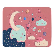 Kawaii Pastel Clouds, Stars, and Moon Regular Mouse Pad picture