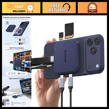 Ultra-Thin Magnetic SD Card Reader for iPhone/iPad/MacBook, USB-C Adapter, 5Gbps picture