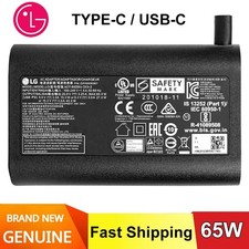 New Original 65W USB-C LG Gram 16Z90P 15Z90Q-P ADT-65DSU-D03-2 Adapter Charger picture