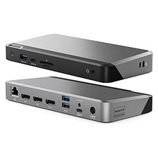 ALOGIC DUPRDX3-WW ALOGIC UNIVERSAL TRIPLE 4K DOCKING STATION WITH 100W POWER D picture