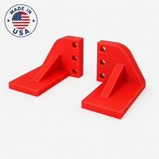 1U Server Rack Support Bracket 4-Pack 10 Inch Mini Rack 3D Printed USA picture