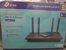 TP-Link Archer AX21 AX1800 Dual Band Wi-Fi 6 Router. EasyMesh Compatible. picture