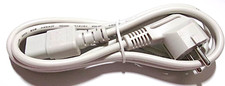 King Cord #KC-015 6 Foot Power Cord  250V 10 to 16A White   NEW picture