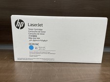 HP Laserjet Print Cartridge Cyan Enterprise CE261AC New Sealed picture