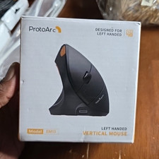 ProtoArc EM13 Left Handed Wireless Ergonomic Vertical Mouse Rechargeable A2 picture
