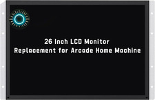 UNICO 26 inch Arcade Monitor 4:3 Ratio LCD Gaming Monitor for HDMI/VGA/CGA/E... picture
