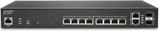 SonicWall SWS12-10FPOE 10-Port Gigabit PoE+ Switch 130W SFP L2 Managed NEW picture
