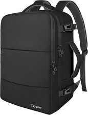 NEW Taygeer 35L Laptop Backpack Airplane Approved Travel Bag for 15.6
