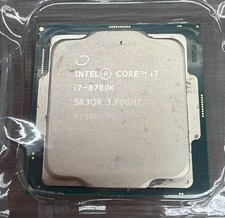 Intel Core i7-8700K 3.70GHz 6 Core SR3QR 12 Thread LGA 1151 picture