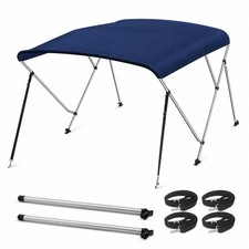 Seamander Bimini Top for Boats 10 Colors Aluminum Frame Adjustable picture