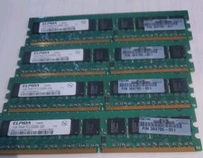 Elpida 4 x 1gb 2rx8 pc2 5300e-555 Pc ram - HP picture