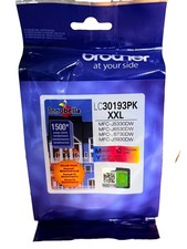 Brother LC30193PK XXL Innobella Color Ink Cartridge Value Pack -NEW Exp 06/2028 picture