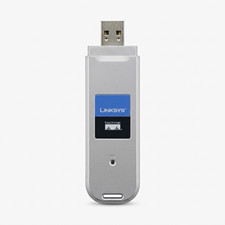 Linksys WUSB54GC Wireless-G USB 2.0 Wi-Fi Adapter 802.11g 54 Mbps PC Silver picture