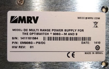 MRV EM906G-PS/DC DC Power Supply for OptiSwitch 906G-M Series 24-72VDC picture