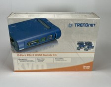 TRENDnet 2-Port PS/2 KVM Switch Kit Includes 2x KVM Cables TK-200K Version picture