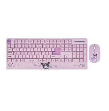 Sanrio KUROMI Wireless Keyboard+Wireless Mouse Set Korean/English picture