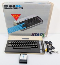Atari 800XL 8-bit Computer w/ Box & Jumbo Jet Pilot - Read Description  picture