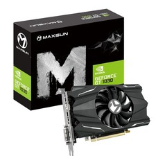 maxsun GEFORCE GT 1030 4GB GDDR4 Video Display Graphics Card GPU mini ITX... picture