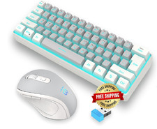 Jugeo De Teclado Y Mouse Gamer Mecanico Para Gaming Multicolor LED Raton Combo picture