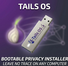Tails OS Linux [LATEST] Bootable USB - Safe Fast Secure Anonymous Live Boot OS picture