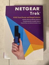 NETGEAR Trek N300 Travel Router, Extender, and/or Bridge (New, Sealed Box) picture