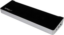 StarTech.com Dual Monitor KVM Docking Station - for Two Laptops 4K USB3DDOCKFT picture