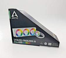 NEW ARCTIC Liquid Freezer III PRO 420 A-RGB CPU AIO Water Cooling PC in WHITE picture
