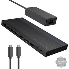WAVLINK UMD01RPRO Docking Station, Dual DisplayPort, HDMI, Single 4K@144Hz picture