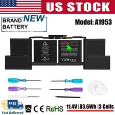 ✅NEW Battery A1953 for Apple MacBook Pro 15'' A1990 Mid 2018 2019 EMC 3215 3359 picture