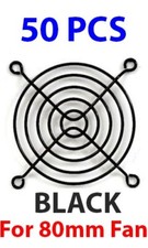 (50-Pak) Black Fan Grill Guard for 80mm Fan picture