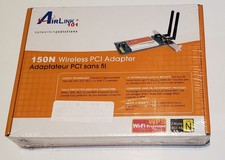 Airlink 101 150N Wireless PCI Adapter AWLH6070 Sealed picture
