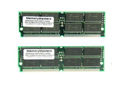 128MB 2x 64MB EDO DRAM SIMM 72p Memory RAM 72pin 16x4 ICs 60ns USED picture