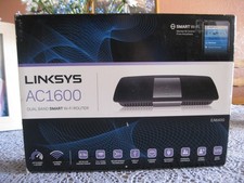 Linksys AC1600 EA6400 Dual-Band Smart Wi-Fi Router Black Open Box picture