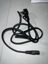 UK Type G 3 Pin Plug to IEC C13 Computer Power Cord 10A 250V Black 6 Feet picture
