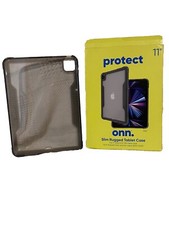 onn. 1042801 Slim Rugged Tablet Case for 11'' Screen iPad Pro and 10.9