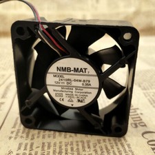 1 pcs NMB 6CM 2410RL-04W-B79 6025 12V 0.35A Server Double Ball Cooling Fan picture