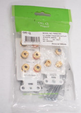 On-Q Legrand 5.1 Home Theater Outlet Straps White F9004-WH 3023 Surround Sound picture