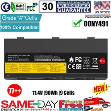 ✅77++ 00NY491 Battery for Lenovo Thinkpad P50 P51 P52 L17L6P51 L17M6P51 00NY490 picture