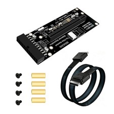 Oculink SFF-8612 to PCIE4.0 X16 Development Board Adapter GPU Dock 24Pin Power picture