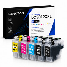 LC3019XXL 5PK With Chip Ink for MFC-J5330DW J5335DW J6530DW J6730DW J6930DW 5pk picture