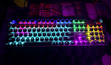 AULA F2088 Retro Typewriter Mechanical Wired USB Illuminated RGB picture