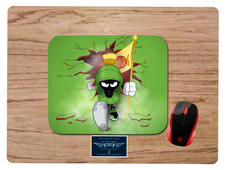 MARVIN THE MARTIAN BURSTING THROUGH WALL CUSTOM NON-SLIP MOUSE PAD HOME OFFICE picture