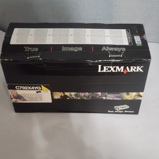 Lexmark C792X4YG Yellow Extra High Yield Toner Cartridge Genuine New Sealed Box picture