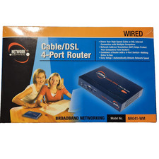 Network Everywhere NR041-WM Wired Cable DSL 4 Port Router Broadband LinkSys NEW picture