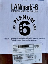 BERK-TEK LANMARK CAT6,СMP WHITE 1000ft picture