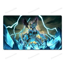 Black Kyurem Board Game Pokemon Table Playmat TCG CCG Mat Play Pad Mousepad picture