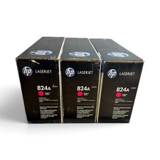 HP 824A CB387A Magenta Imaging Drum - Lot of 3 OEM New picture